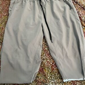 LOST Light Gray Drawstring Jogger Pants